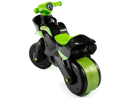 Мотоцикл - толокар Doloni Toys черный - фото 3