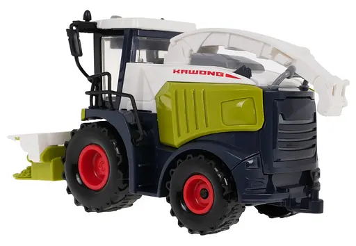 Интерактивный зерноуборочный детский комбайн: мотовило + питатель для зерна + звуки, свет + движущиеся части Ramiz - фото 3