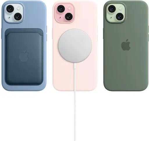 Смартфон Apple iPhone 15 256GB Black (MTP63) - фото 6