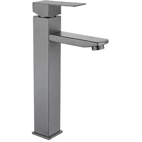 Змішувач для раковини WEZER PRO11-02-GUNGREY - фото 1