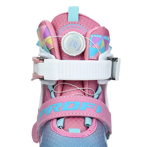 Дитячі розсувні ролики A4156-S-P, розмір 31-34 - фото 4