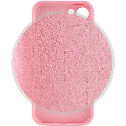 Чехол Silicone Case Full Camera Protective AA для Apple iPhone 14 Plus 6.7 Розовый/Light pink - фото 3