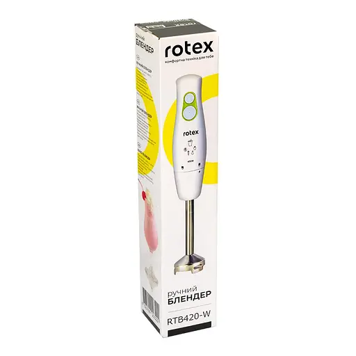 Занурювальний блендер Rotex RTB420-W - фото 3