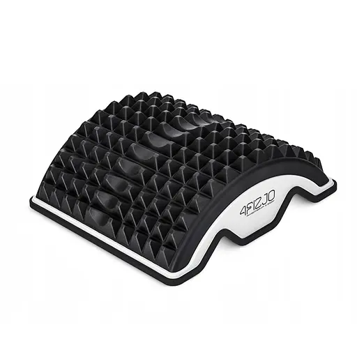 Тренажер для растяжения спины и позвоночника 4FIZJO массажный Black/White (P-5905973407236) - фото 1