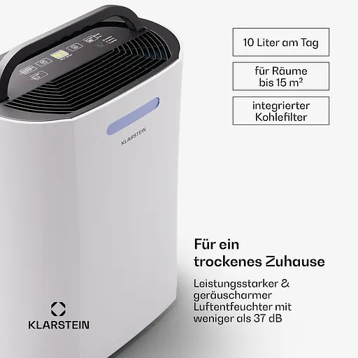 Осушувач повітря Klarstein AeroDry 10 (10045548) - фото 5