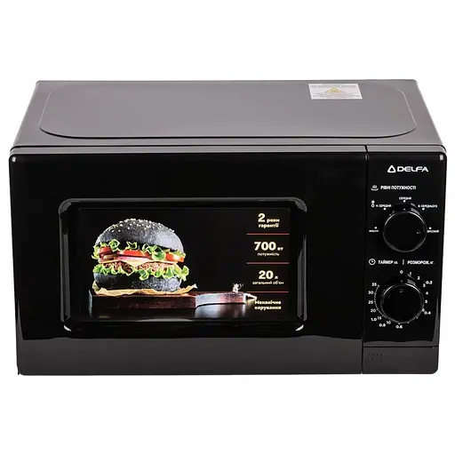 Микроволновка Delfa MD202MB - фото 4