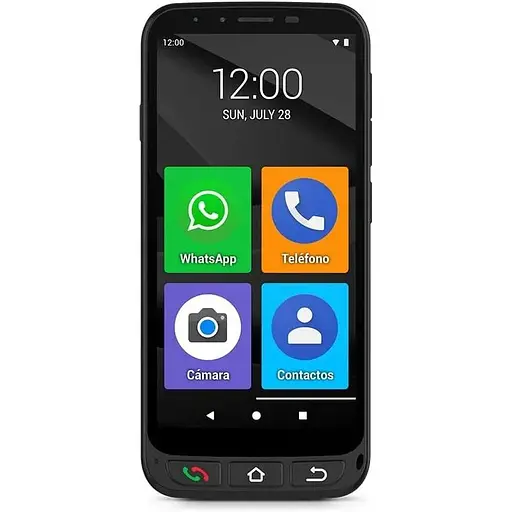 Смартфон SPC Zeus 4G 1/16GB Black - фото 2