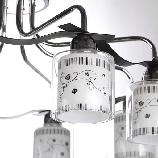 Люстра стельова Brille E14 40W CH (LK-283C/8) - фото 5