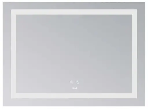 Дзеркало Lidz Kubis (KU1) 900х700 мм з LED-підсвічуванням Touch LD78LF9049070 - фото 2