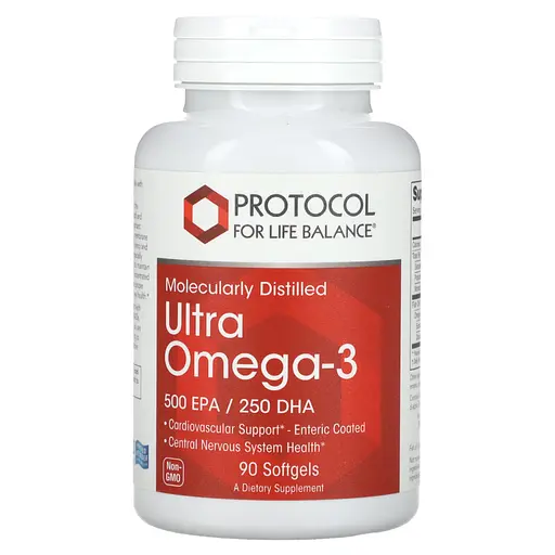 Омега-3 Ультра Protocol for Life Balance Ultra Omega-3 500 ЭПК/250 ДГК 90 гелевых капсул - фото 1