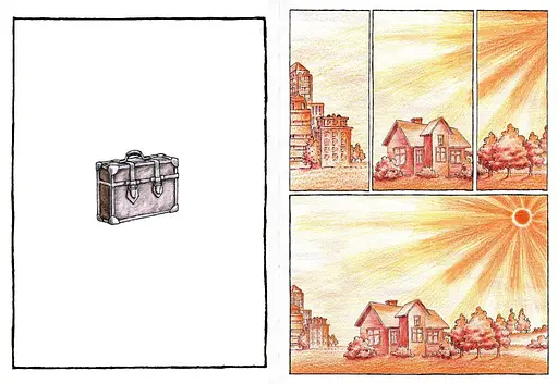 Валізи. Графічний роман. Володимир Казаневський (УКР/ENG) - фото 3