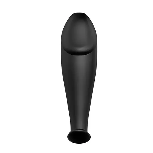 Анальна пробка Pretty Love Penis Shaped 10 см (чорний) - фото 2