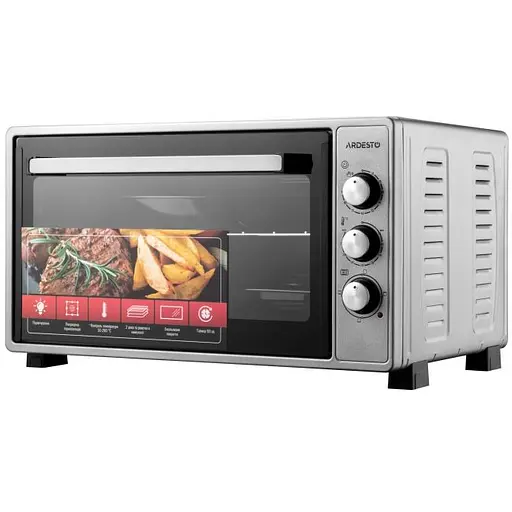 Электропечь Ardesto 1700 Вт, 48 л, таймер, подсвеч., серый - фото 1