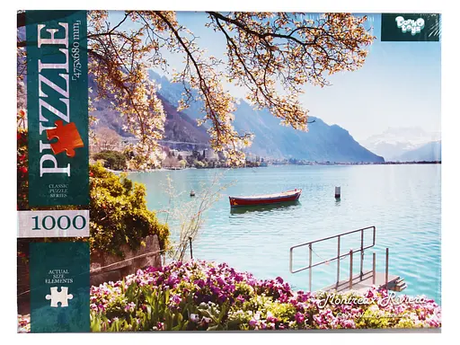 Пазли Кантон Вауд, Швейцарія, 1000 елементів, С1000-10-02