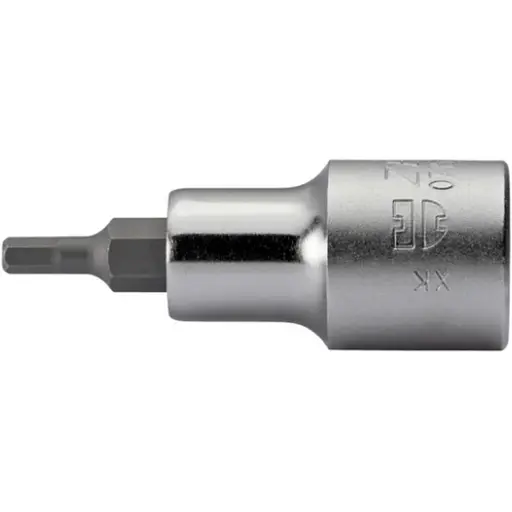 Головка торцева Wurth 1/2" з насадкою HEX SW4x60 Zebra (0715137040) - фото 1