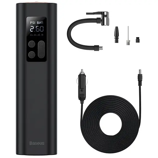 Автомобільний компресор Baseus Super Mini Inflator Pump (CRCQ000001) - фото 4