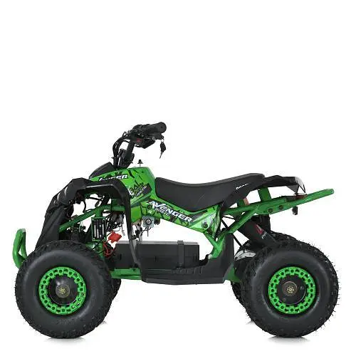 Електромобіль дитячий Квадроцикл HB-EATV1000Q-5ST(MP3) V2 48V12AH 25 км/год Bluetooth зелений - фото 2