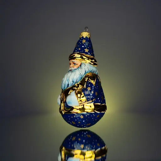 Ялинкова прикраса Різдвяні історії Зірковий чарівник скло (4820001155181) - фото 2