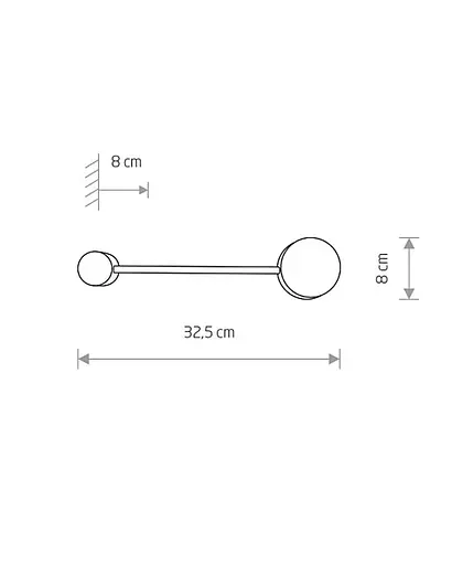 Бра Nowodvorski 7803 Orbit - фото 2