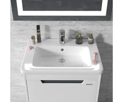 Тумба підлогова Sanwerk Грета 60 Білий з умивальником Space Line (MV0000883) Білий - фото 3