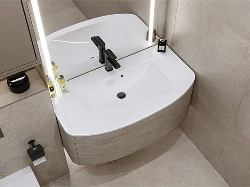 Умивальник Miraggio Dea 1000 0001545, Білий - фото 3