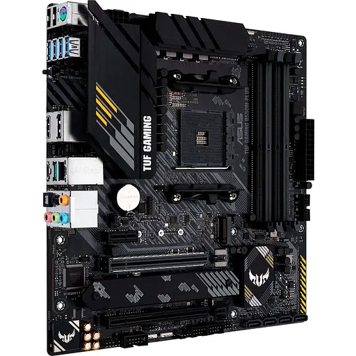 Материнская плата Asus TUF Gaming B550M-PLUS sAM4 B550 4xDDR4 M.2 HDMI DP mATX - фото 8