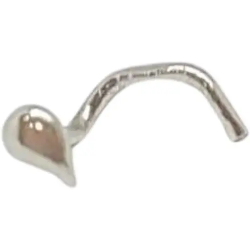 Срібна сережка-пірсинг в ніс Dear. 1022С