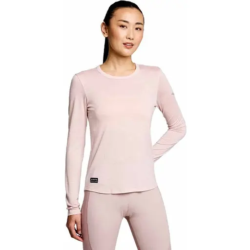 Кофта Saucony Peregrine Merino Long Sleeve W Bright Pink L (1097-800470-SKH L)