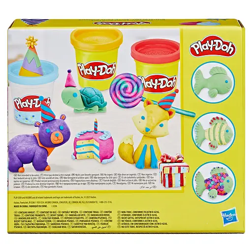 Набор для творчества Hasbro Play-Doh 12 баночек с массой для лепки (G0149) - фото 3
