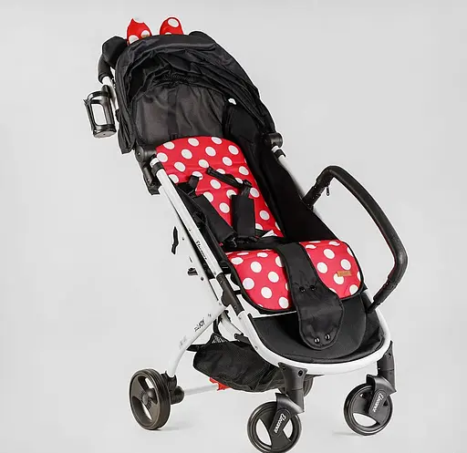 Коляска прогулочная детская JOY Elegans A-12295 рама алюминиевая, телескопическая ручка (6989235360018) - фото 6