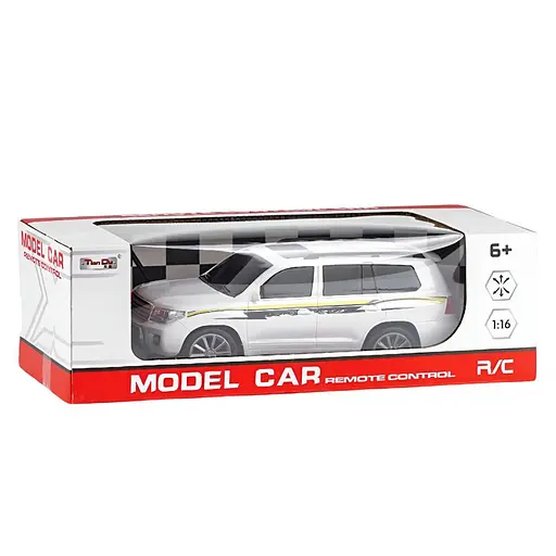 Джип на радіокеруванні 5002-5-01, акумулятор 3.7V, світло, задній привід, білий - фото 2