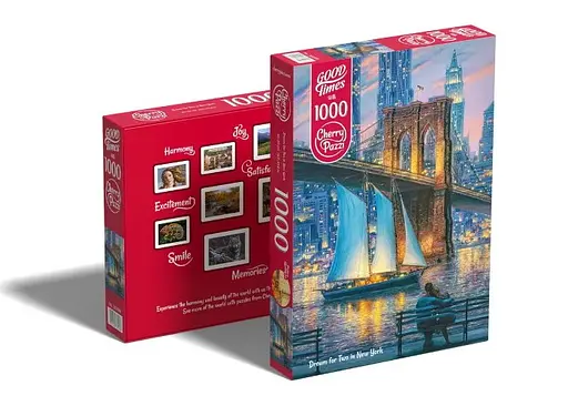 Пазл CherryPazzi Мечта для двоих в Нью-Йорке США 1000 эл. (30288) - фото 3