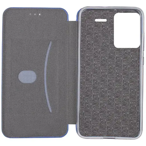 Шкіряний чохол-книжка Classy для Xiaomi Redmi Note 13Pro+ Синій - фото 3