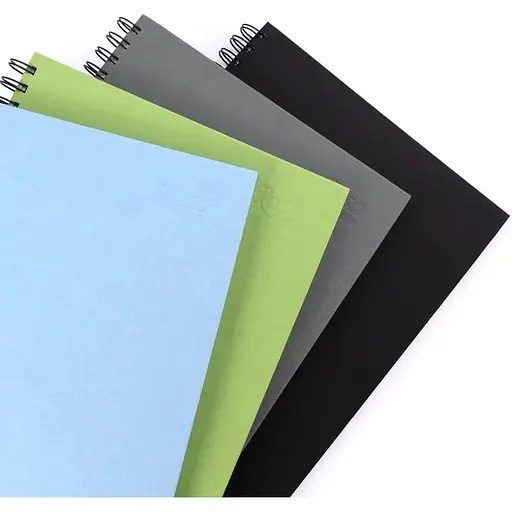 Блокнот на спіралі A4 Rosa Studio (21х29.7см) 100г/м2 80л фісташковий - фото 5