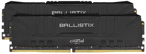 Оперативна пам'ять Crucial 16GB (2x8GB) DDR4 3200MHz Ballistix Black (BL2K8G32C16U4B) Б/В - фото 2