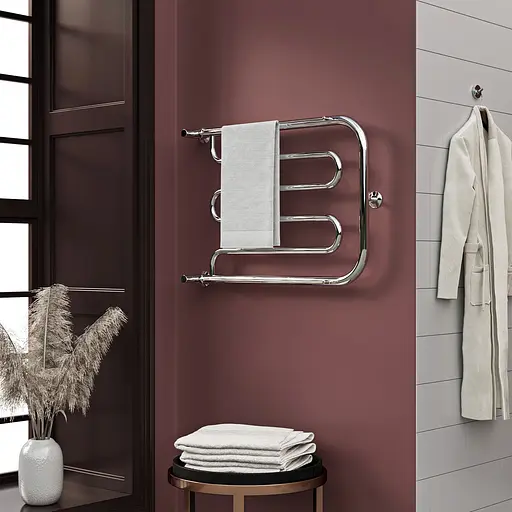 Водяна рушникосушарка Kosser Фокстрот 32 Прямий 530x800 ФП05, Хром - фото 3