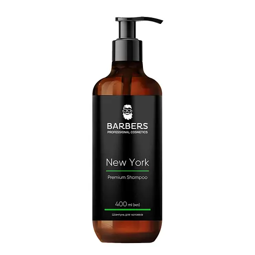 Шампунь для мужчин Barbers New York тонизирующий 400 мл