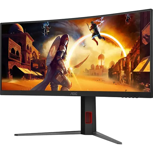 Монитор 34" AOC CU34G4 Curved UWQHD VA 180Hz (CU34G4) - фото 2