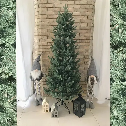 Ялинка Hvoya Traditional Slim лита 220 см блакитна - фото 2