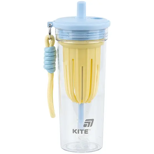 Стакан для води Kite жовто-блакитний 650 мл (K25-1219-3)