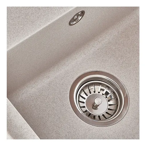 Кухонна мийка Zerix ZS-6250S-06 Beige ZX4589 - фото 2