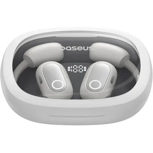 Беспроводные наушники Baseus Eli Fit Open-Ear True TWS white - фото 3