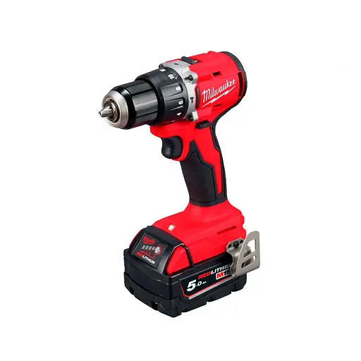 Шуруповерт-дрель аккумуляторный Milwaukee M18 BLPDRC-502C 18В 2х5 А/ч М12-М18 60 Нм 0·1700 об/мин 1.5 кг - фото 2