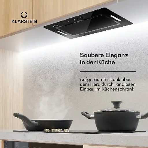 Кухонная вытяжка Klarstein Hektor 52 Eco 466 м³/час (10045327) - фото 7