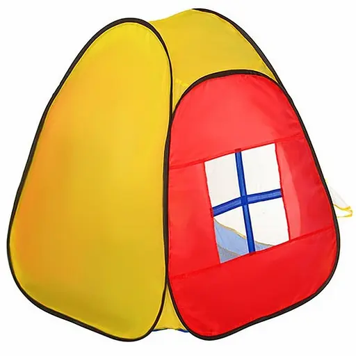 Дитячий намет "Піраміда" 1423, 86 х 77 х 74 см 1 вхід-сітка 2 вікна-сітки - фото 2
