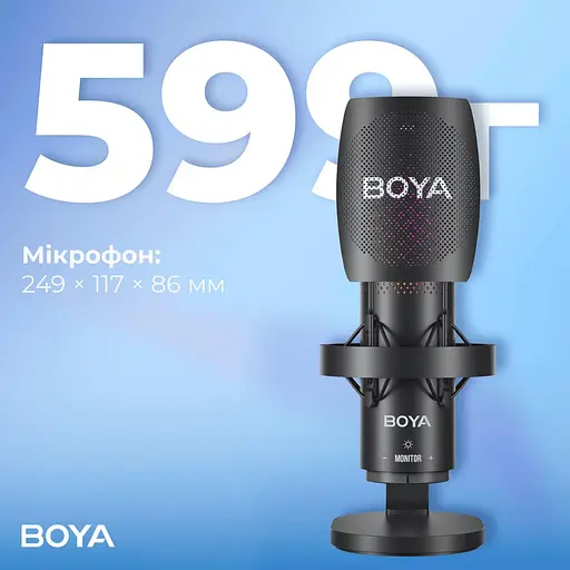 Мікрофон Boya K9 RGB Black K9) - фото 14