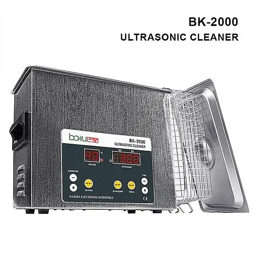 Ультразвуковая ванна BAKU BK-2000 с функцией дегазации жидкости 2.3L 120W - фото 4