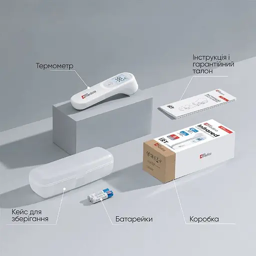 Термометр для тела Promedica IRT инфракрасный бесконтактный - фото 3