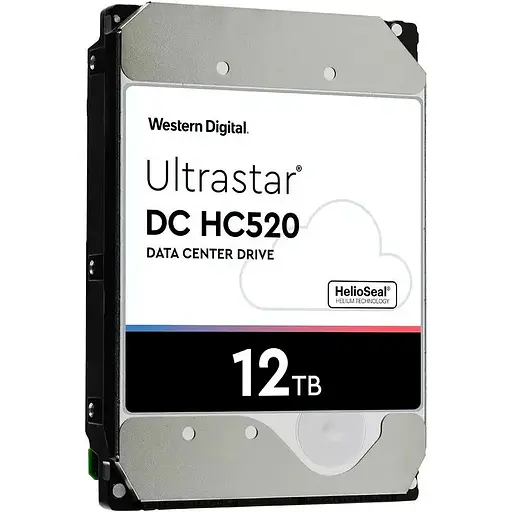 Жесткий диск 3.5" WD Ultrastar DC HC520 (He12) 12TB SATA 256MB (HUH721212ALE604/0F30146) [141086] - фото 3