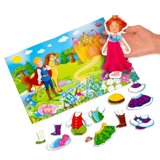 Магнитная одевашка «Принцесса» VT3204-26 (укр) - фото 3